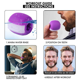 Fitness Jawline Exercise Stress Ball