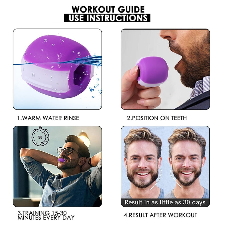 Fitness Jawline Exercise Stress Ball